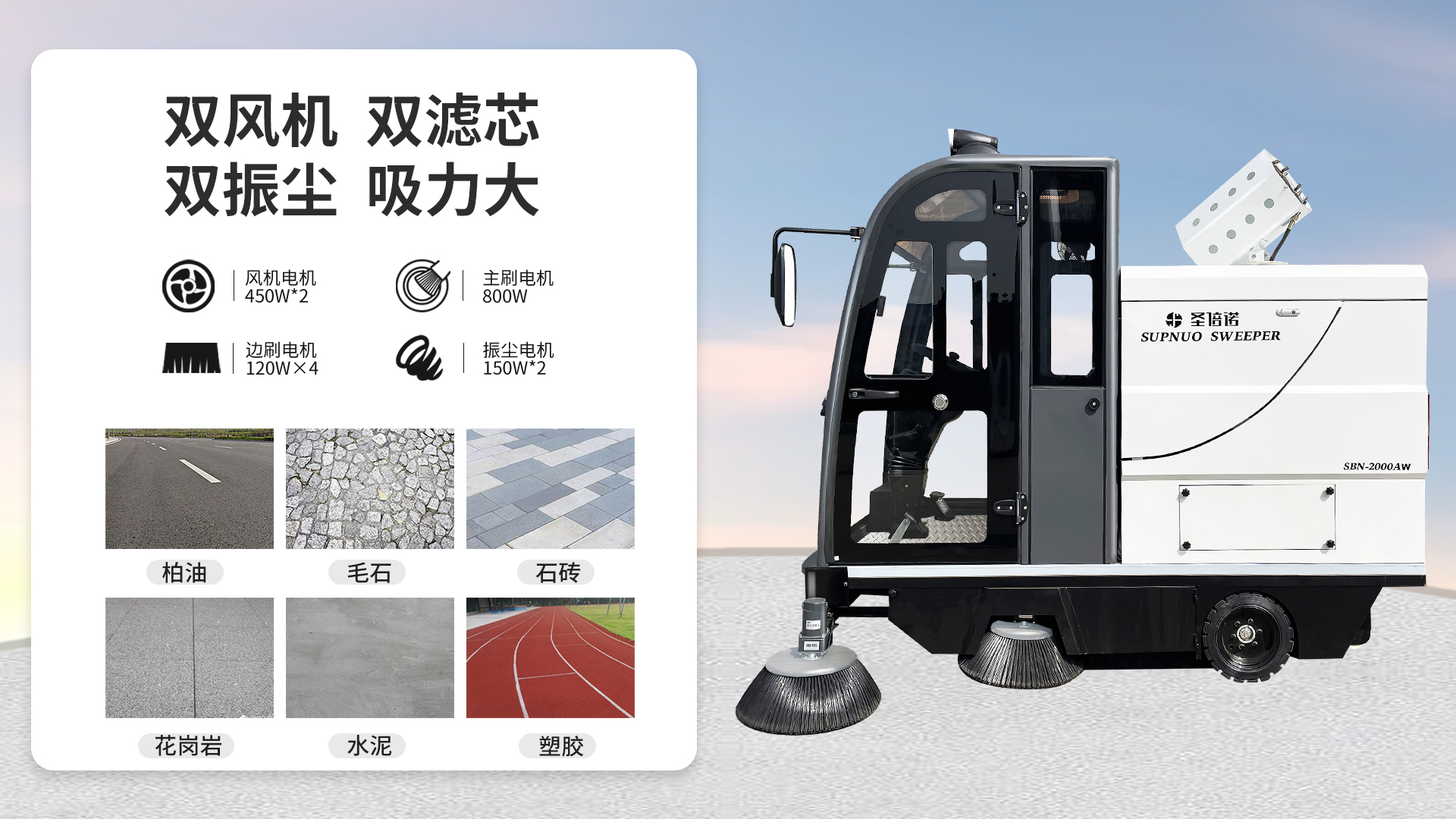 台湾电动扫地车在机场清洁中的应用